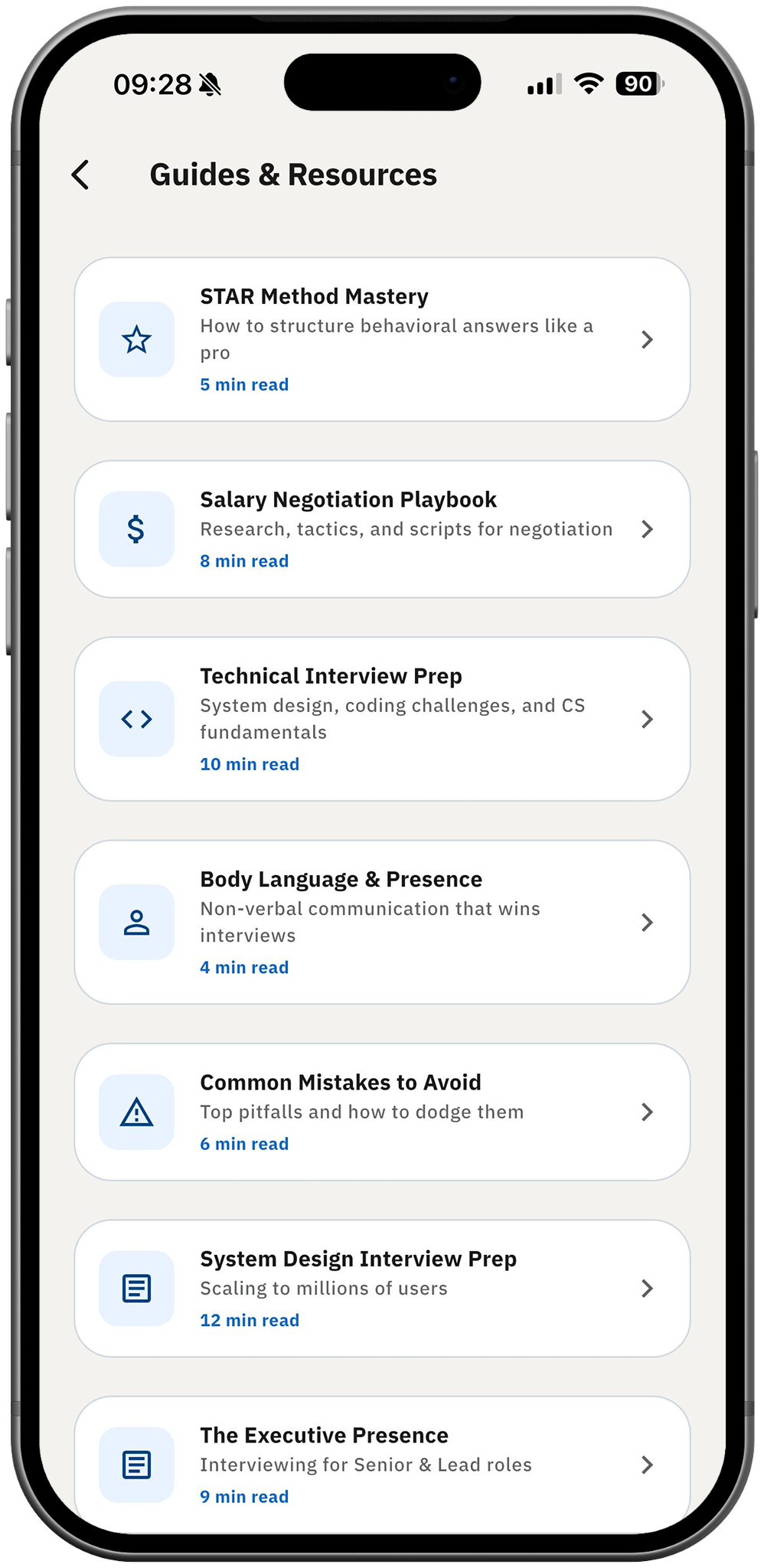 Career Coach AI Guides and Resources library